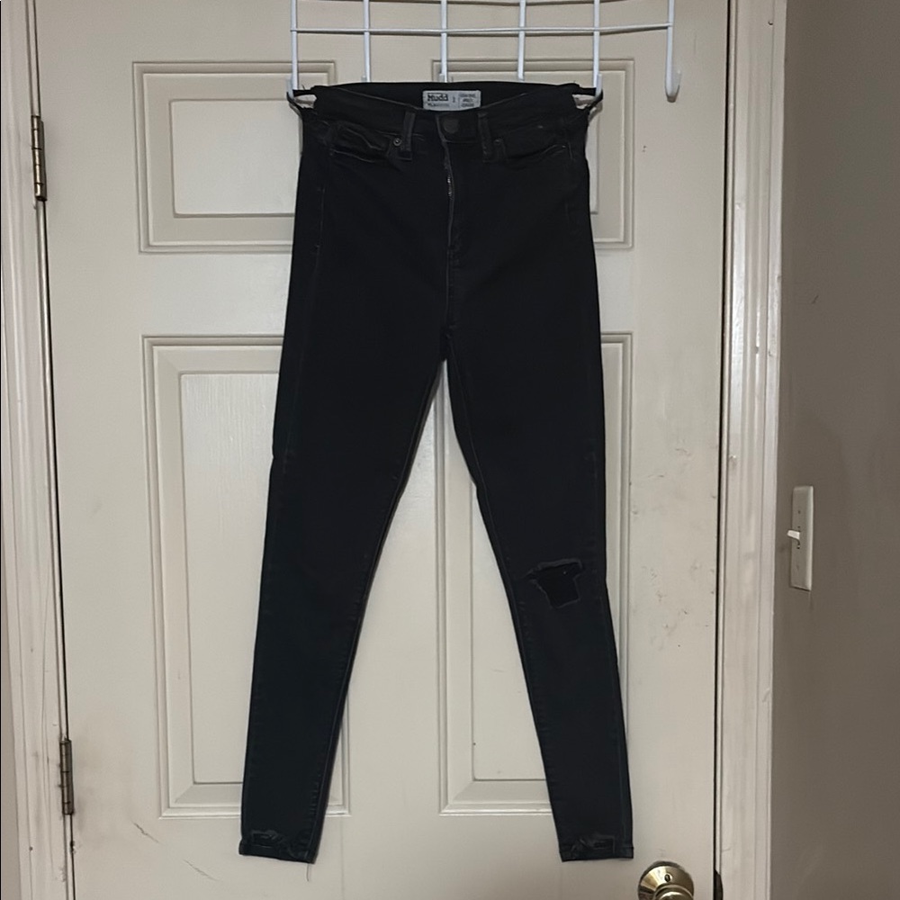 Mudd Black Skinny Jeans High-Waisted Stretch